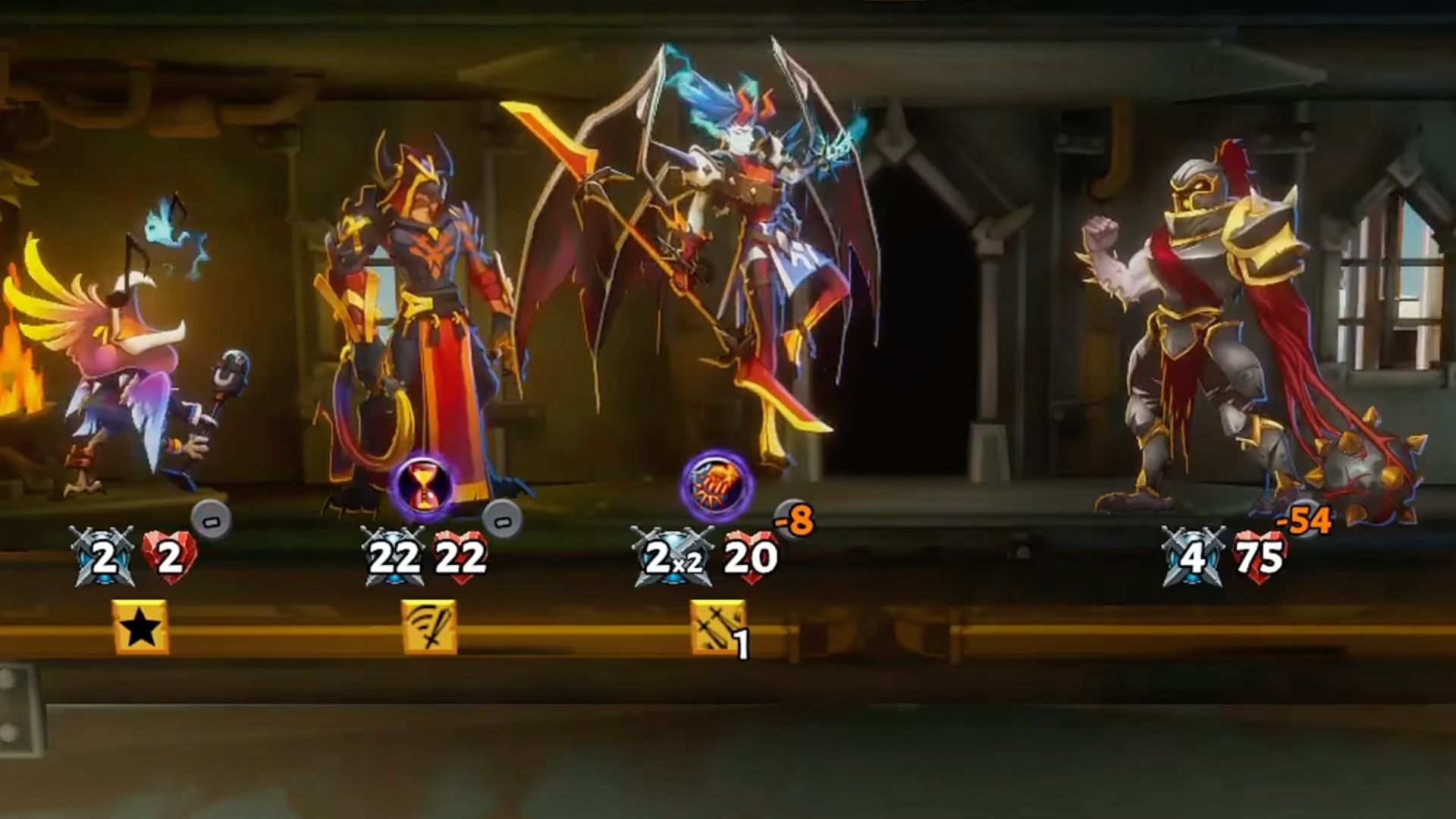 If you take Enchantress too early, it may not do much. (Image via Big Fan Games)