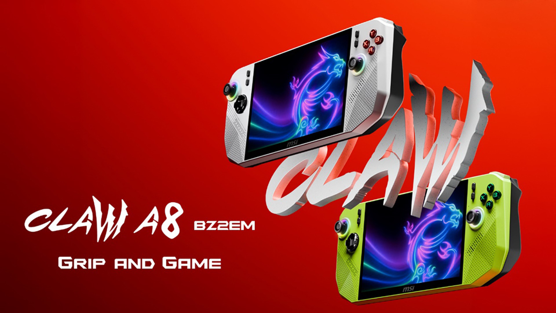 The new MSI Claw A8 BZ2EM