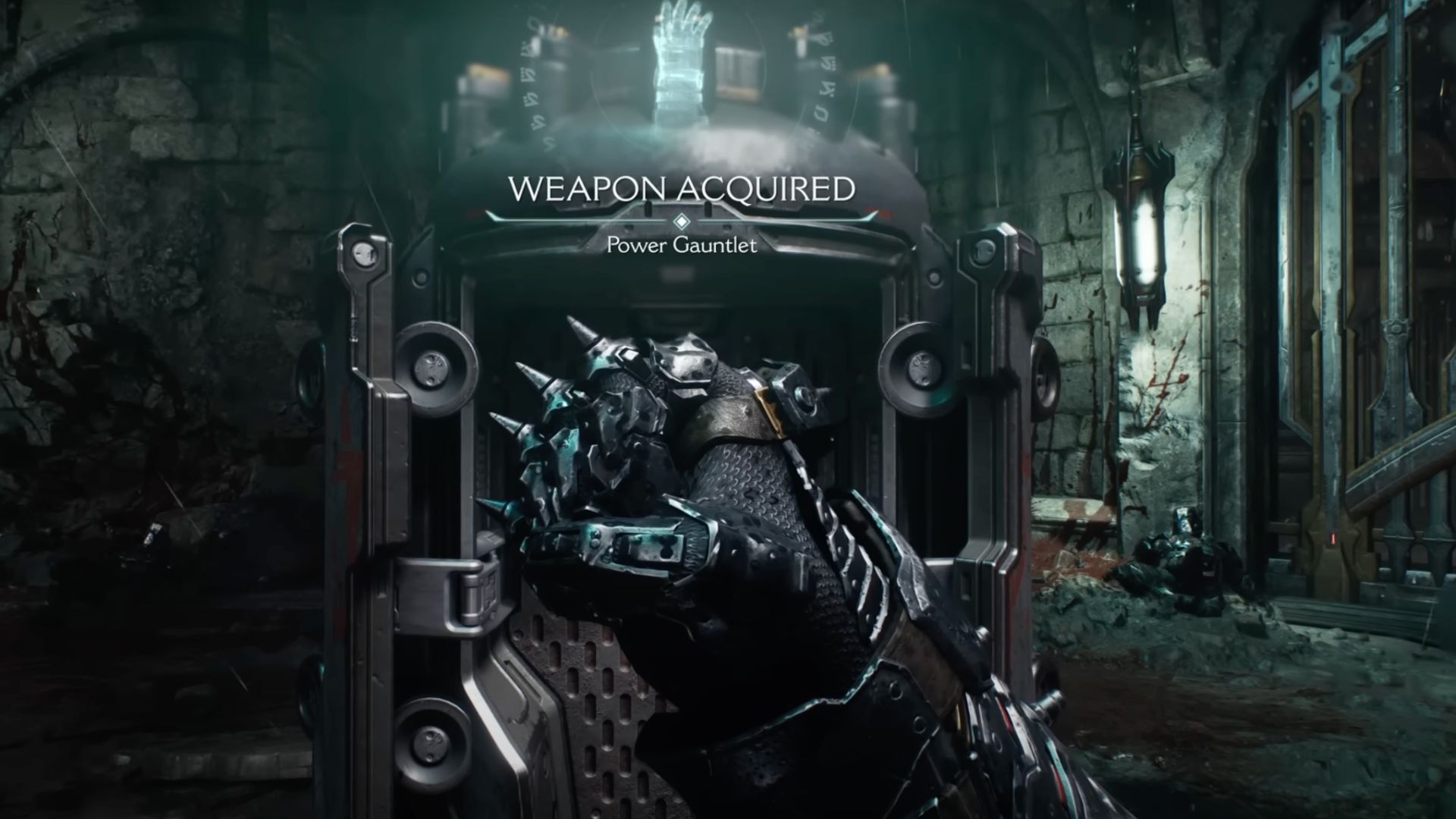 Gauntlet comes into your possession during the "Cover the Escape!" (Image via Bethesda Softworks, @Weapons From Games/YouTube)