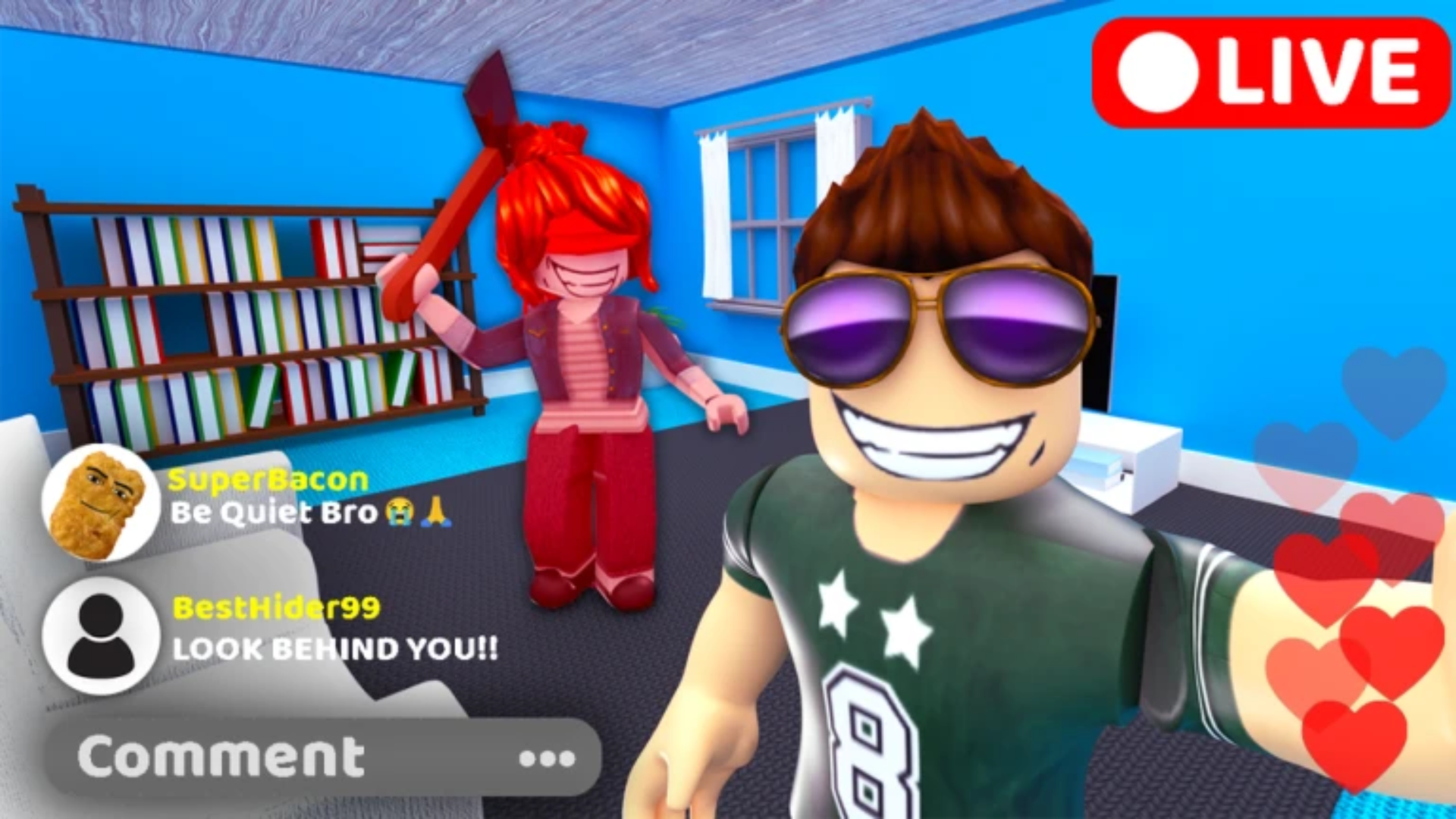 Quiet or Die! is a horror and survival game (Image via Roblox Corporation)