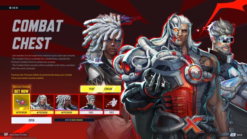Marvel Rivals Premium Combat Chest
