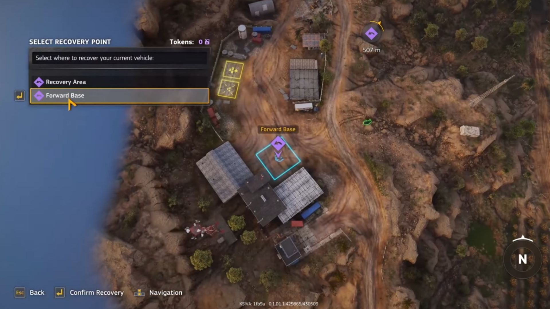 Select your Recovery Point (Source: Focus Entertainment, 1UPTips/YouTube)