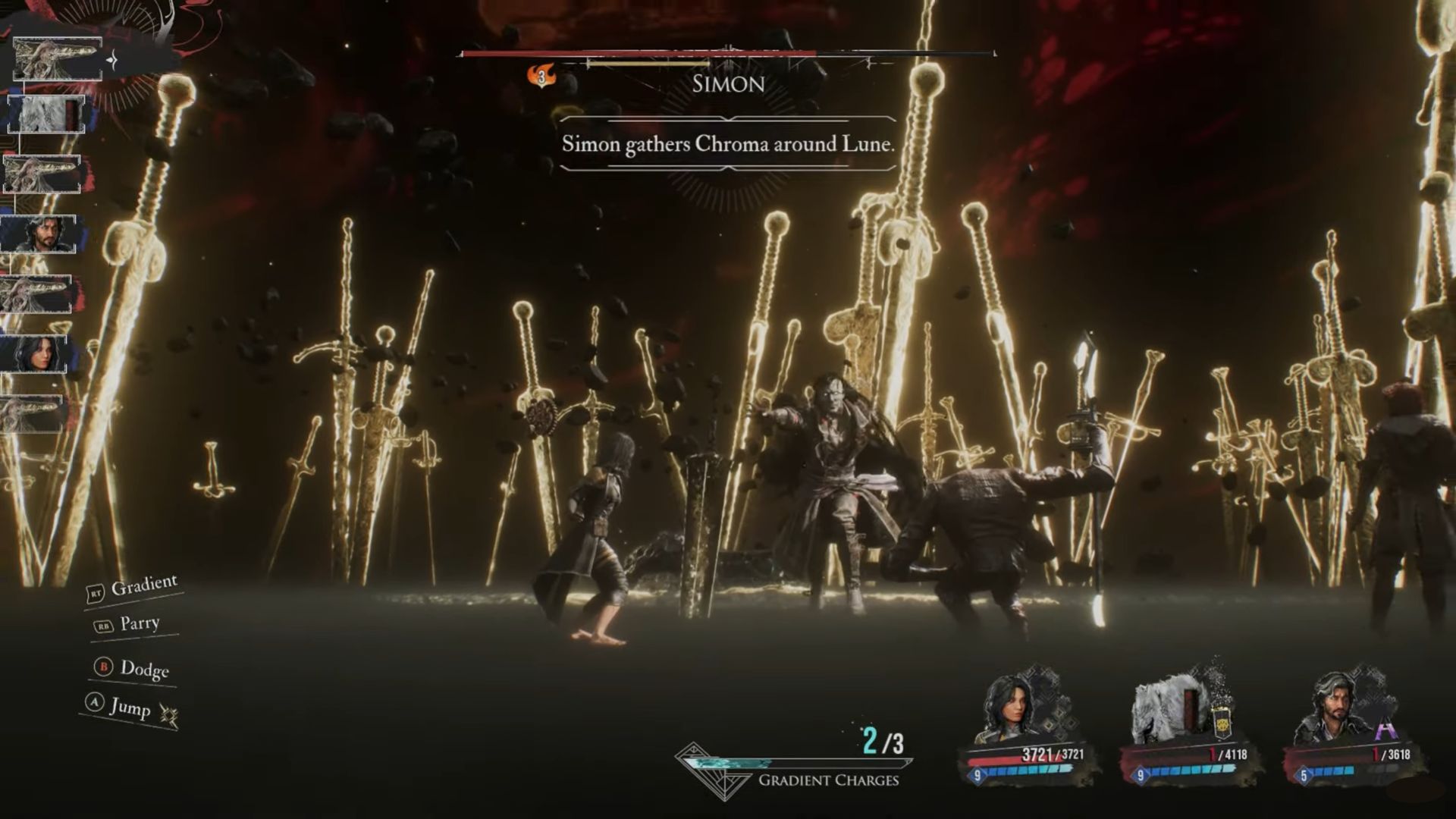 Simon moveset
