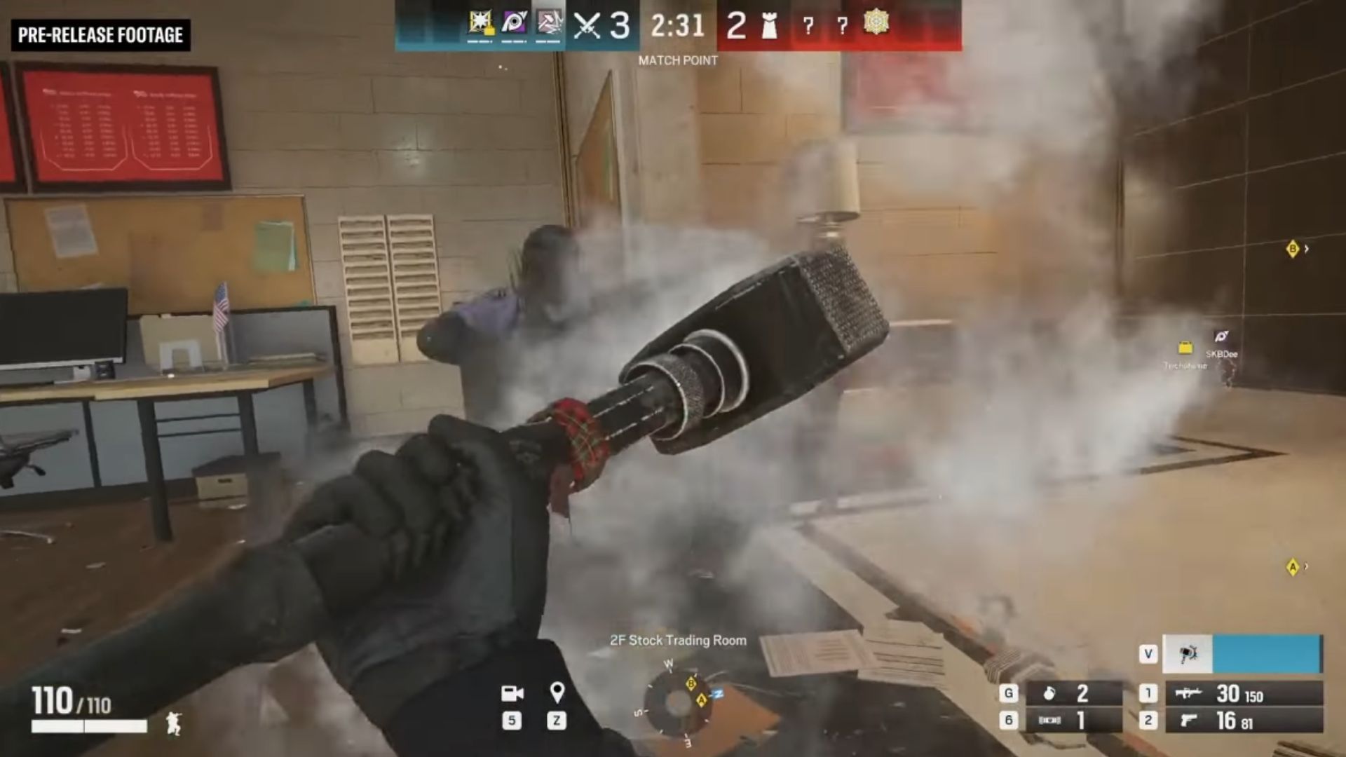 Sledge is now a hard counter to Clash (Source: Ubisoft)