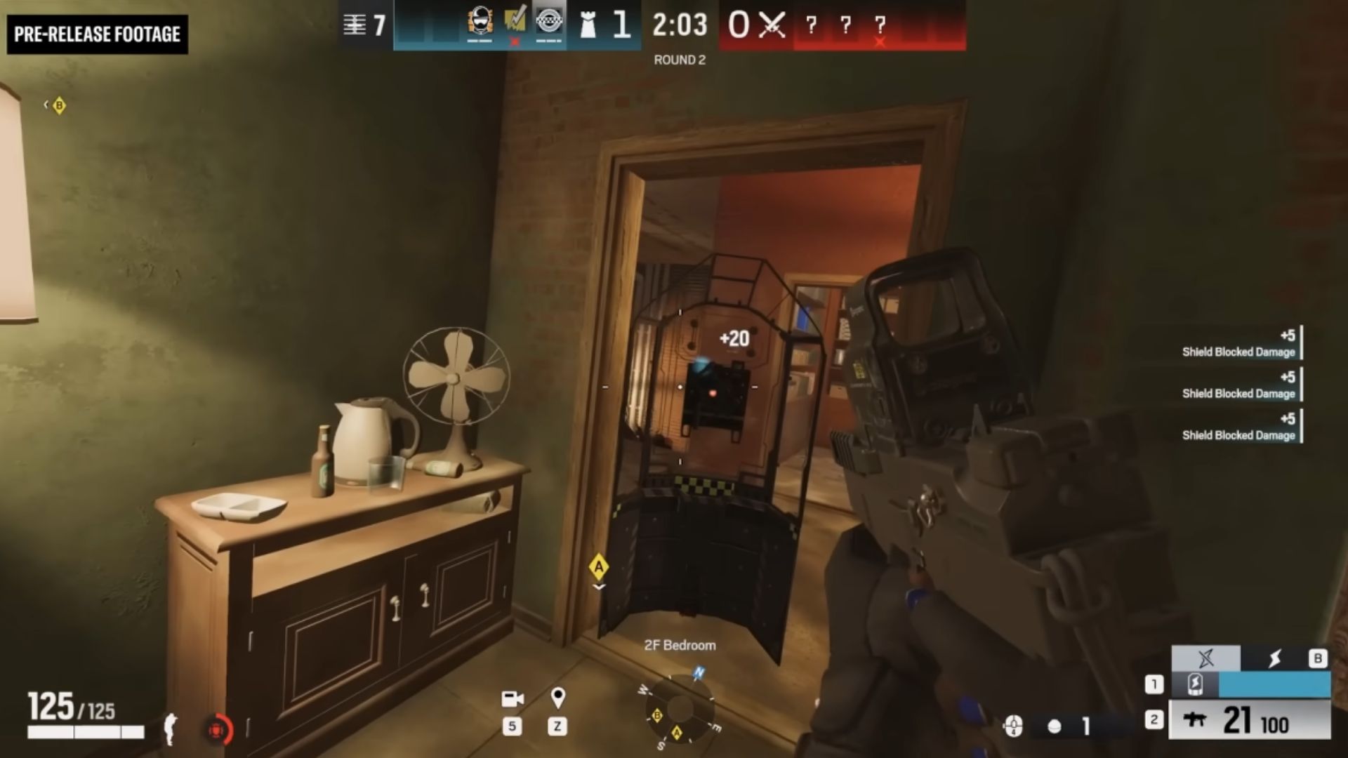 You can deploy the shield (Source: Ubisoft)