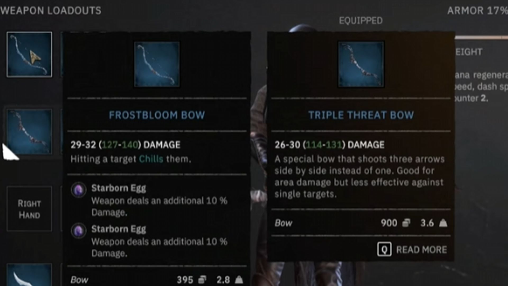 A dagger for the heart, and a bow for ranged (Source: Awaken Realms, KaidGames2/YouTube)