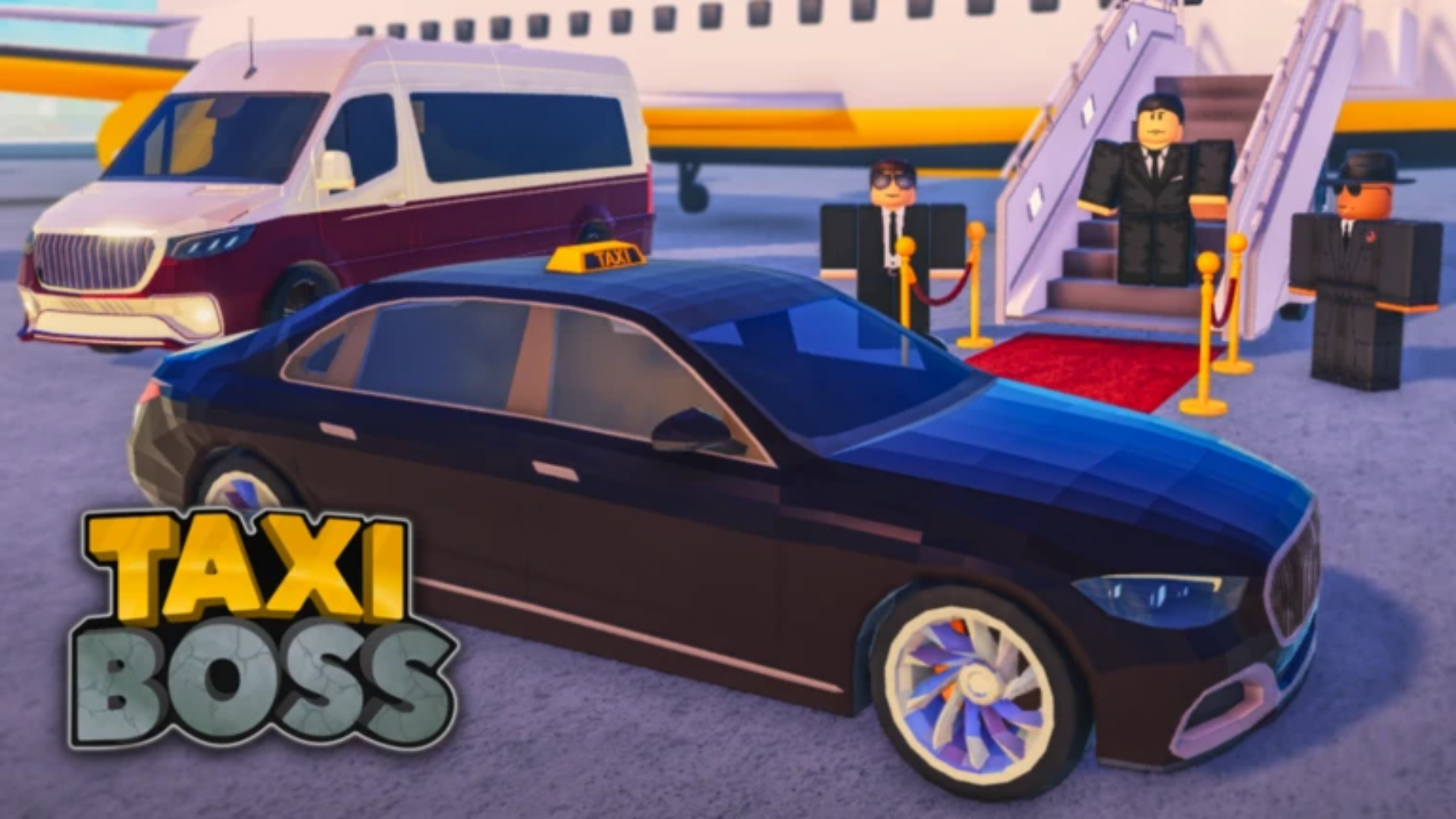 Taxi Boss is a simulator and tycoon-style game on Roblox (Image Taxi Boss Group | Roblox)