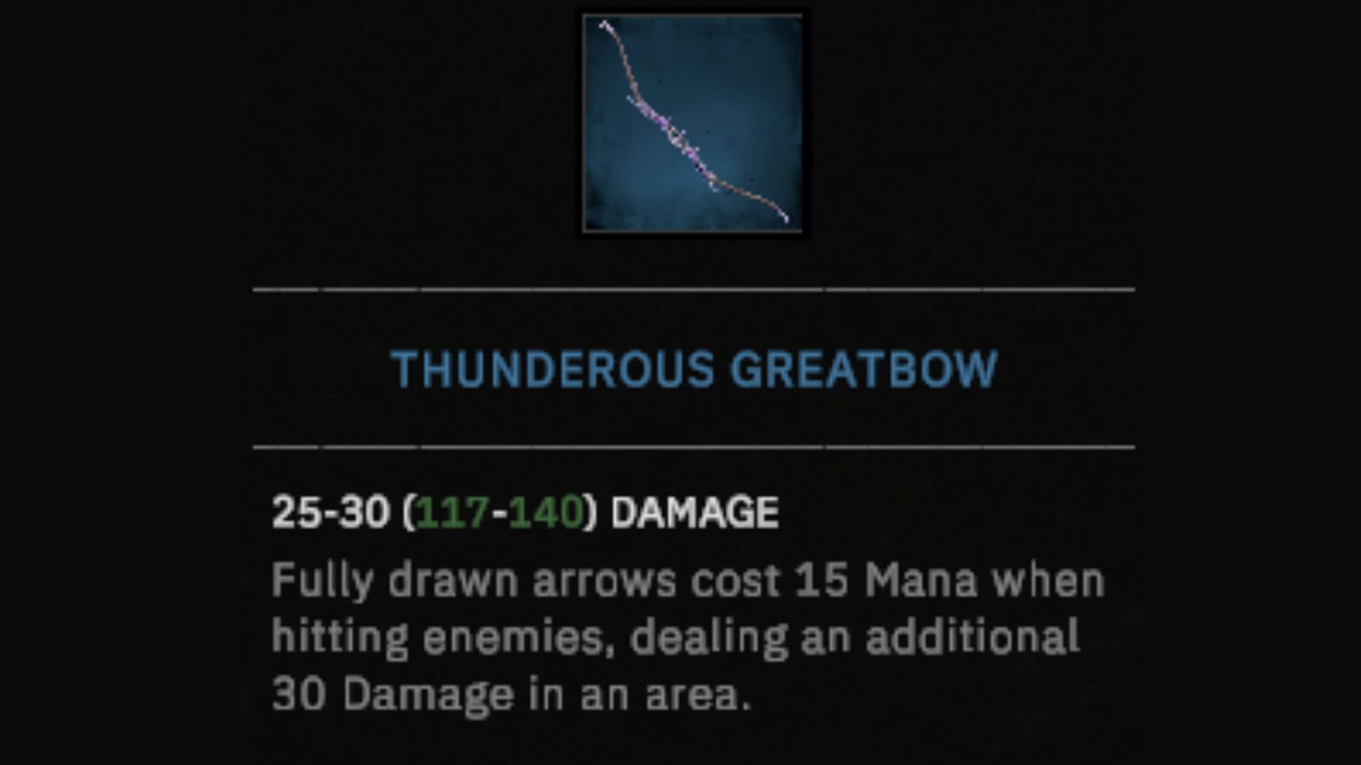 The Thunderous Greatbow (Source: Awaken Realms)