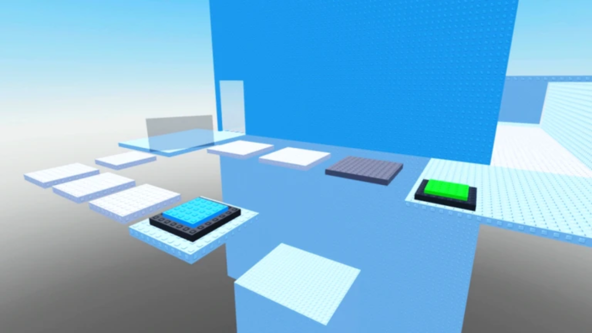 Troll X Tower is a platformer-style obstacle course (obby) game (Image via 크롱 스튜디오 | Roblox)