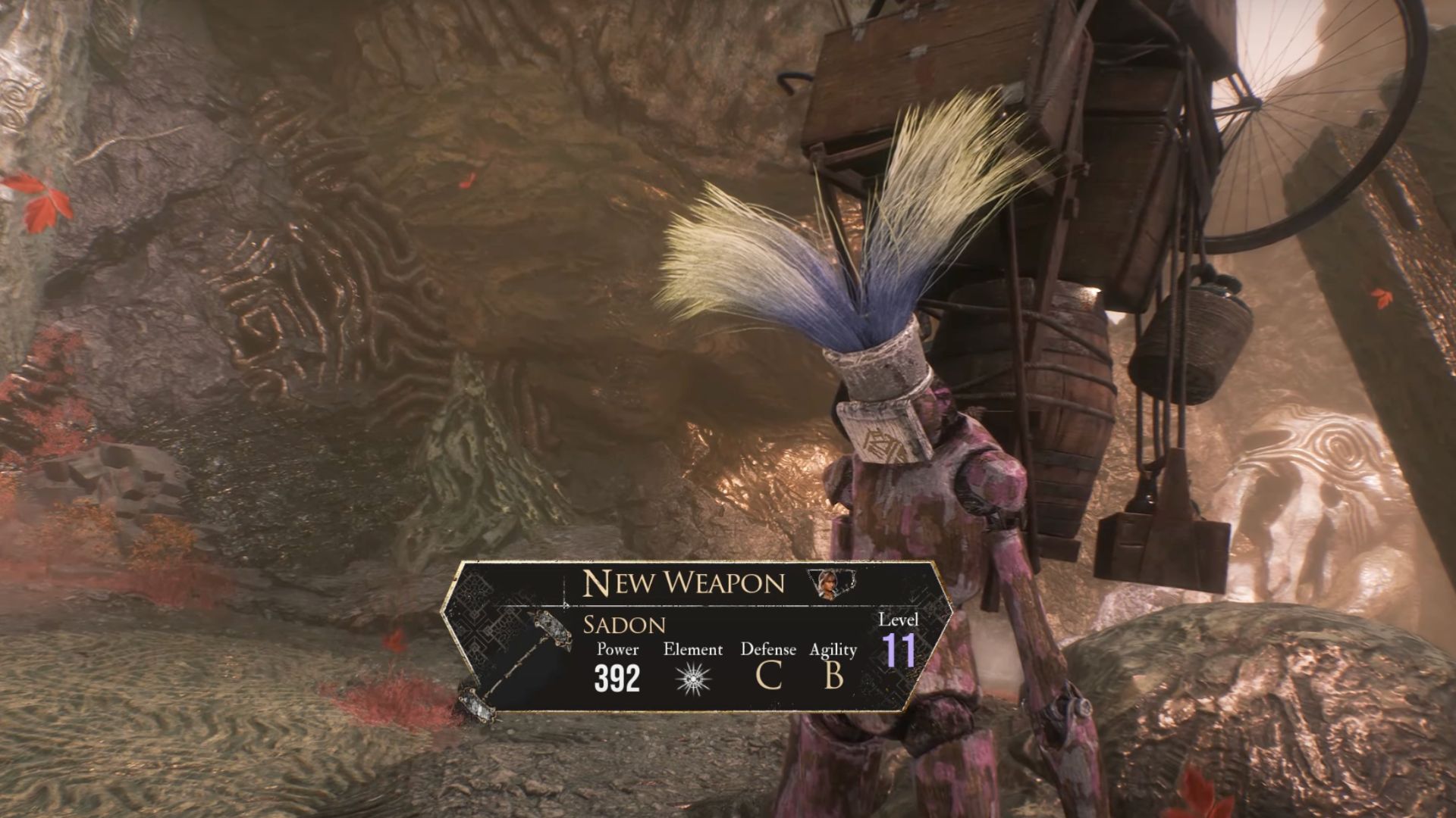 Sadon is one of the new weapons you will get while exploring Visages.