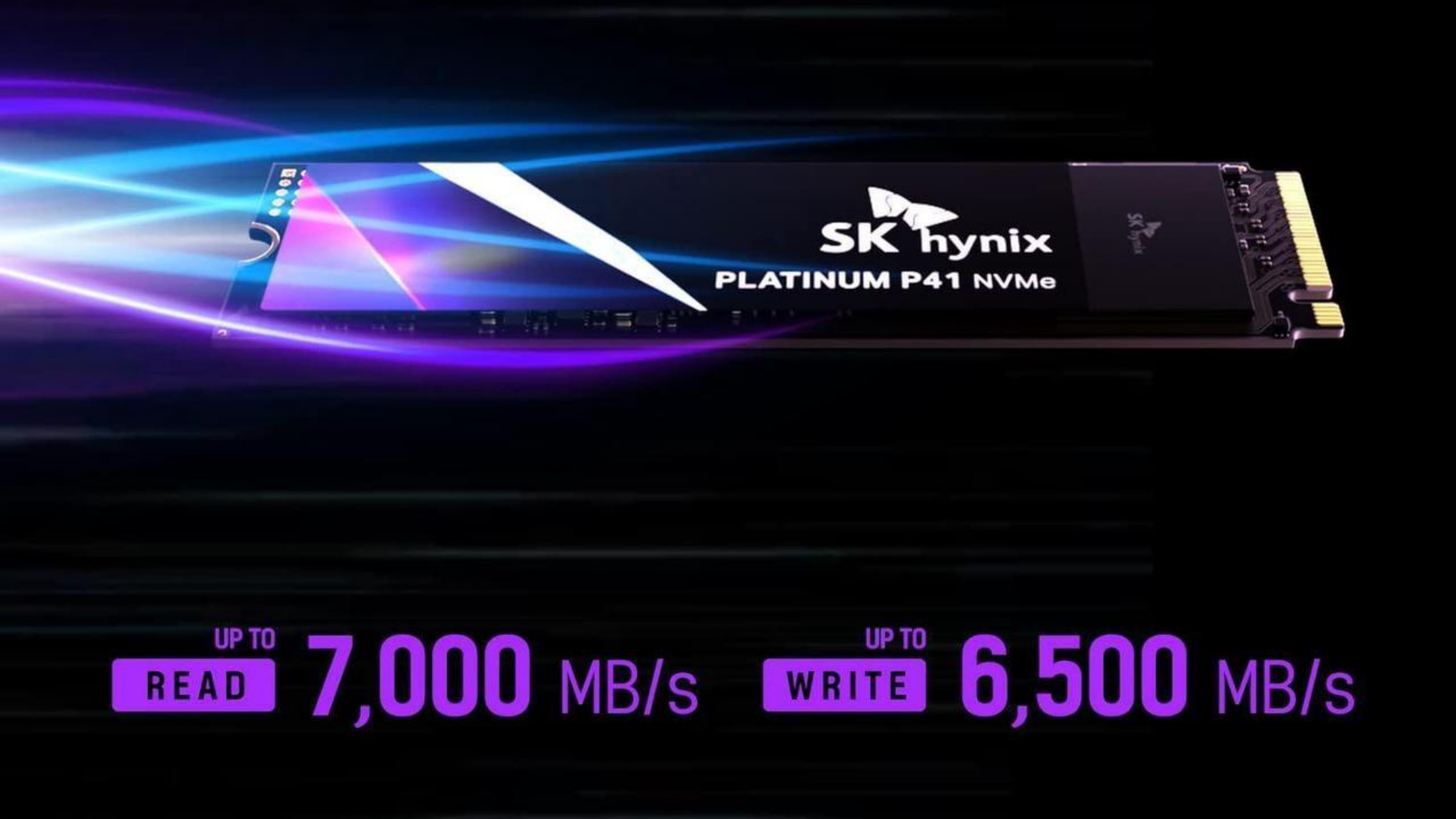 SK Hynix P41 2TB SSD has extremely competent transfer speeds as it is a Gen 4 drive (Image via SK Hynix | Newegg)