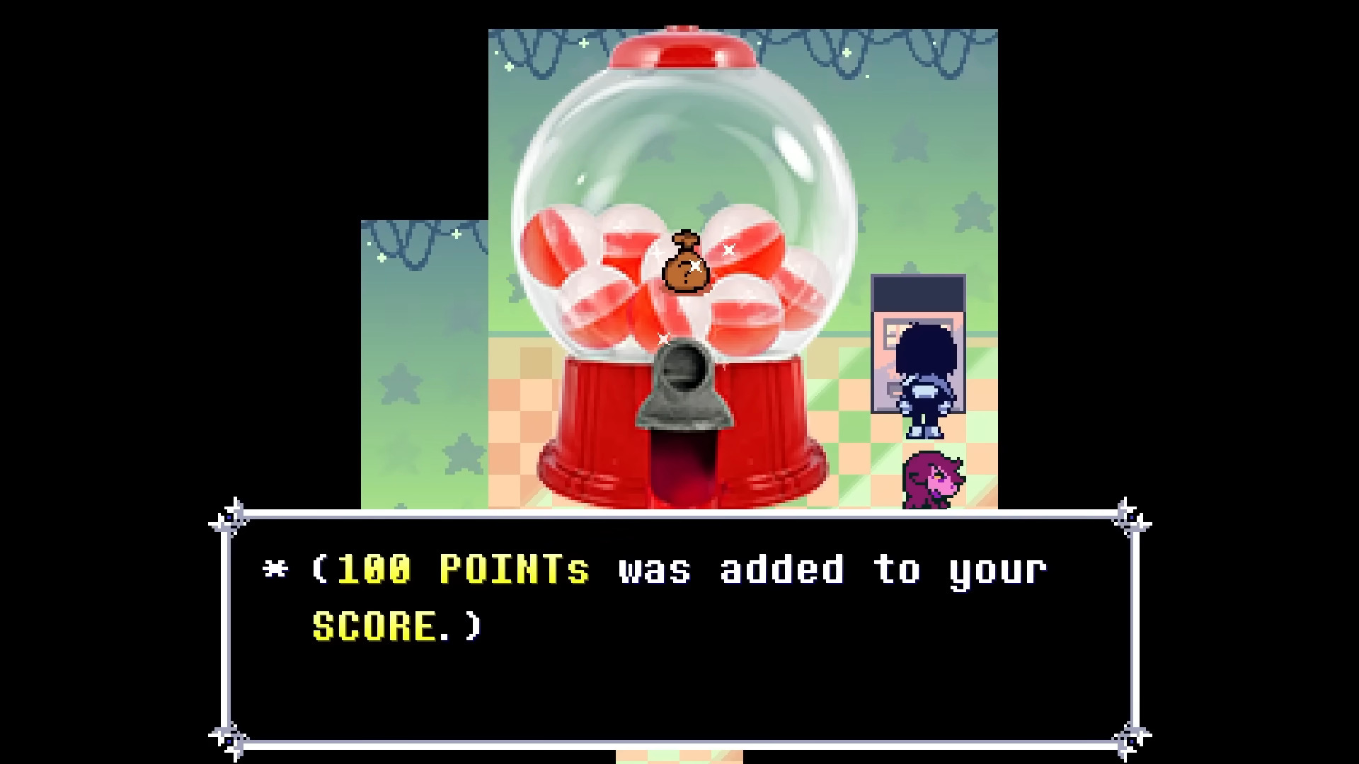 You can get more points to invest back (Image via Toby Fox and @Xirez/YouTube)