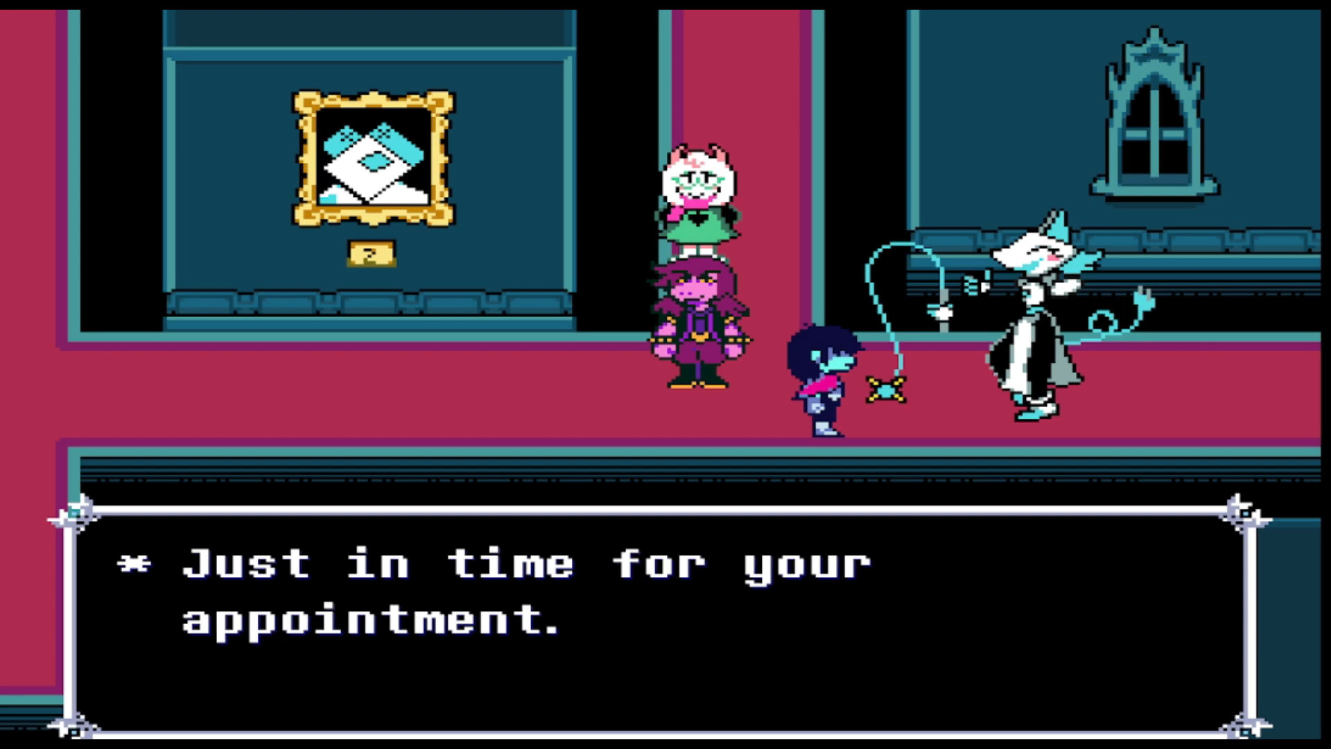 Just in time (Image via Toby Fox and @PhantomThiefAleAJ/YouTube)