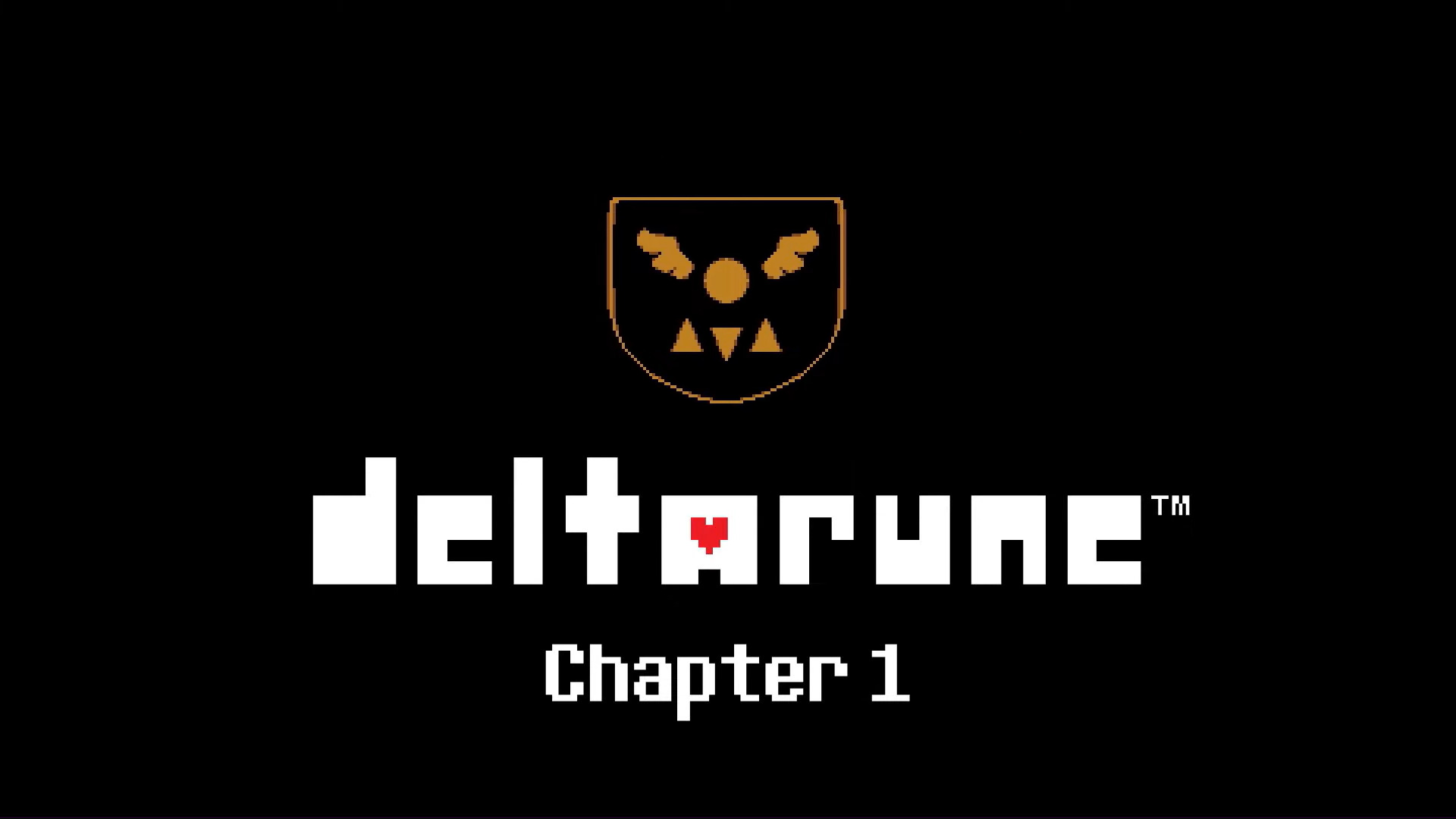 You face Clover in chapter 1 of Deltarune (Image via Toby Fox)