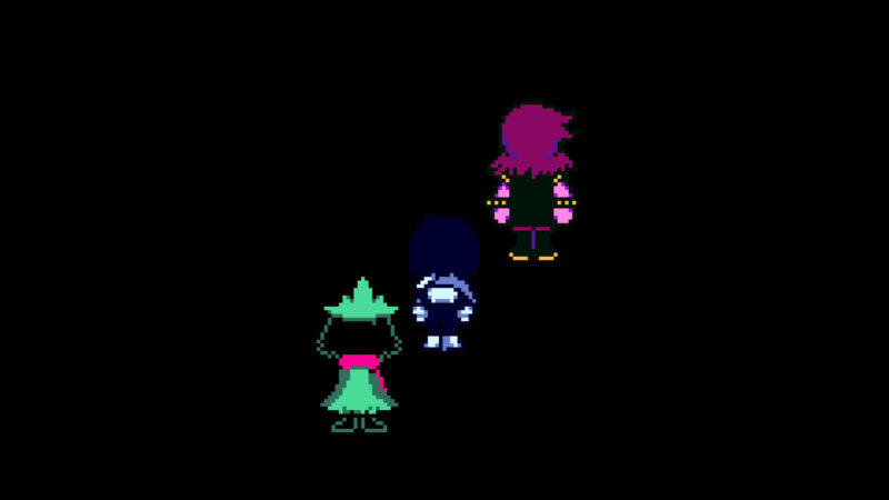You need all three members alive to easily defeat Mauswheel (Image via Toby Fox)