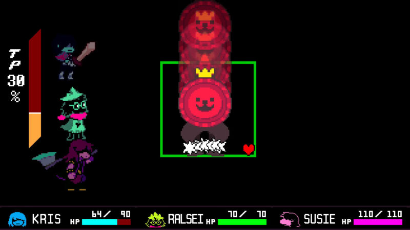 Bow to King Round (Image via Toby Fox)