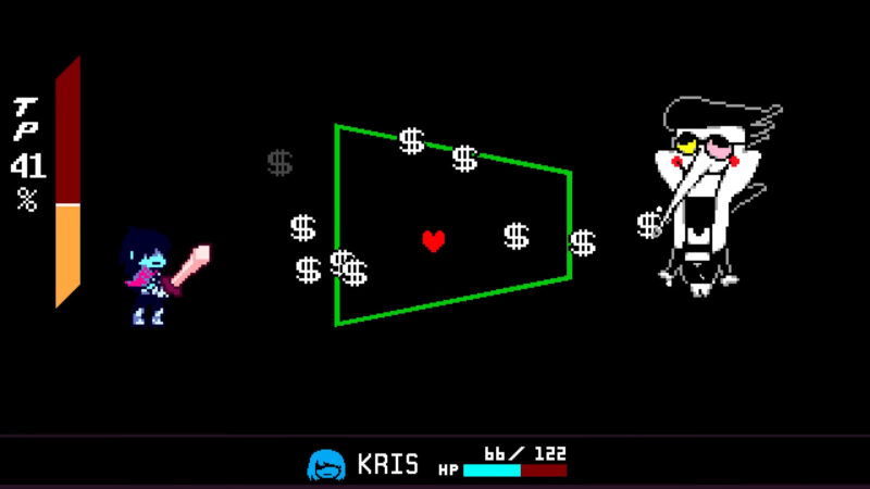 Getting low on health? (Image via Toby Fox)
