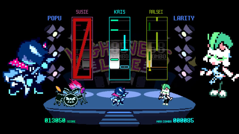 There are a bunch of fun games in Deltarune (Image via Toby Fox)