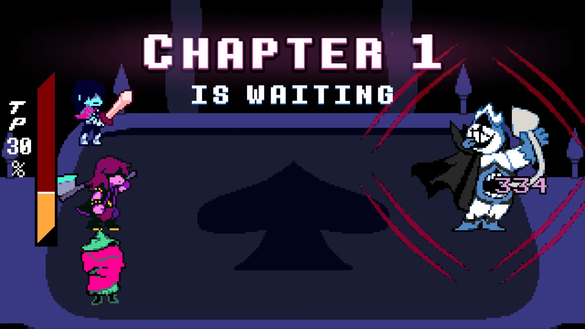 The Final Boss of Chapter 1 (Image via Toby Fox)