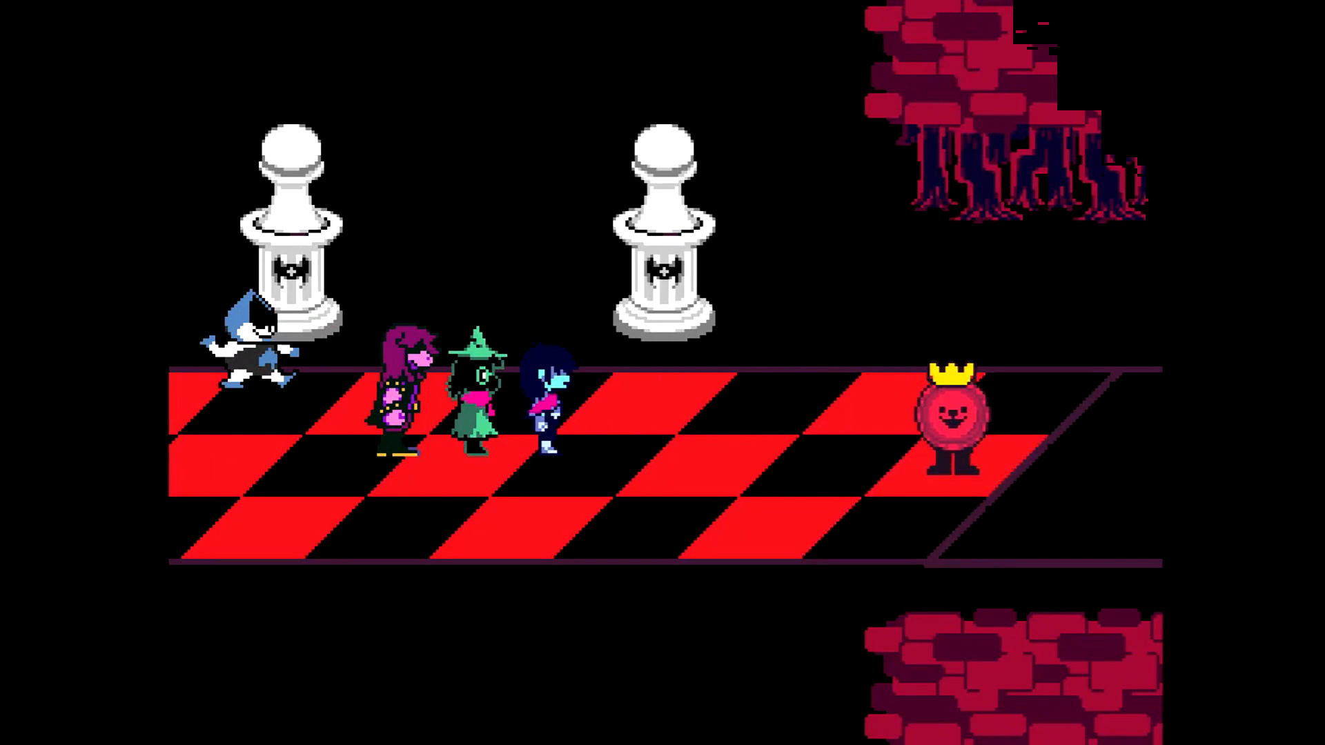 C Round turns into King Round (Image via Toby Fox and @AstroGaming1337/YouTube)