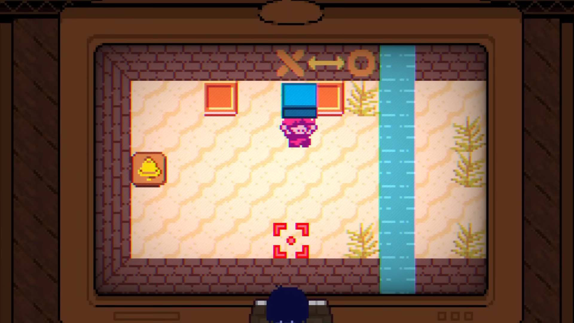 Place the box on the switch (Image via Toby Fox and @kesMadgik/YouTube)