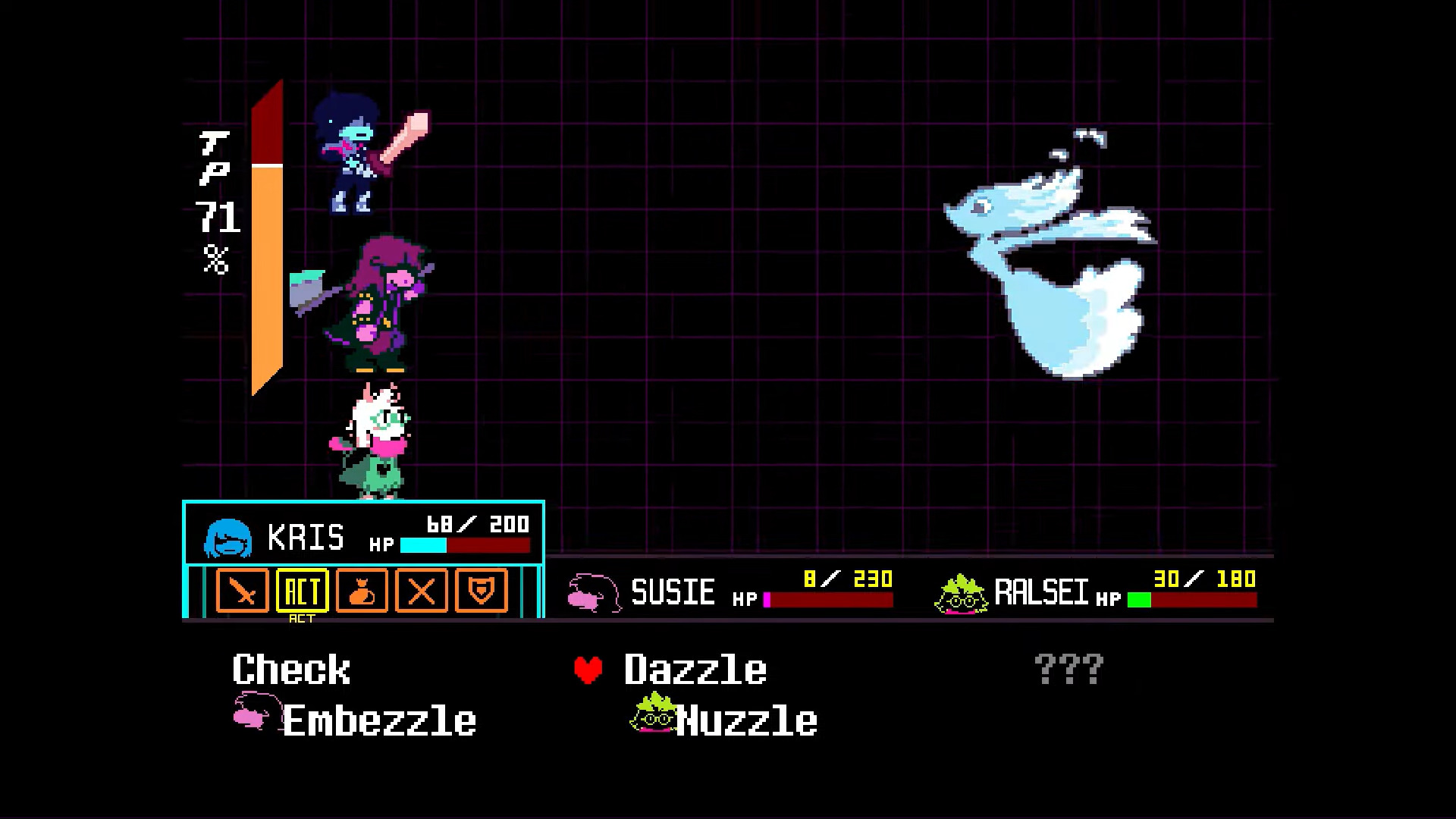 Miss Mizzle (Image via Toby Fox and @TheCMakGames5500funni/YouTube)