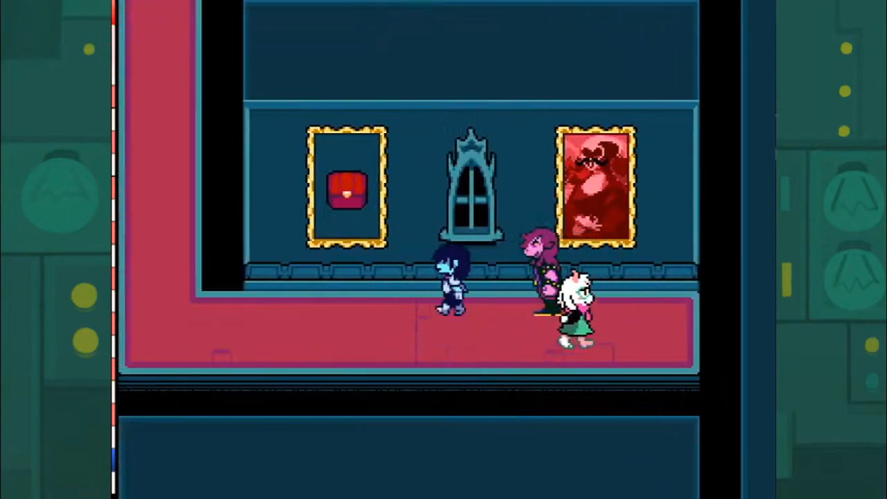You can find a Revive Mint behind this painting (Image via Toby Fox and @Whispernyan/YouTube)