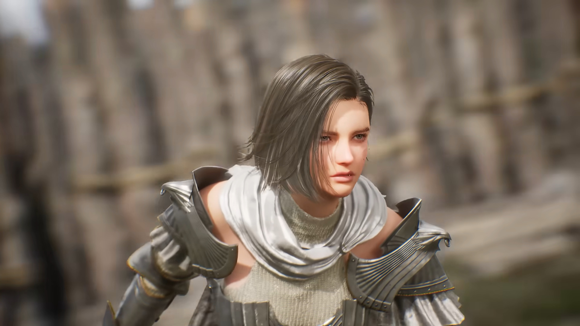 Use her sword and shield to counter foes (Image via Nexon)