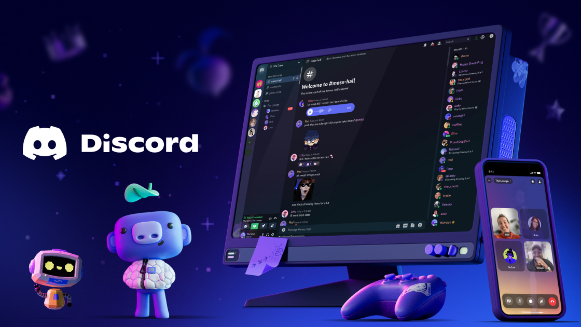 One of the best social platform for gamers and more (Image via Discord)