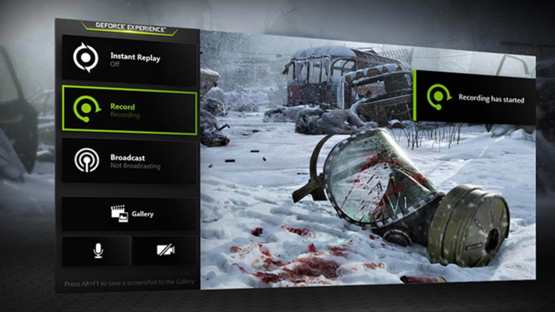 Nvidia App has all the essential screen recording features and more (Image via Nvidia)