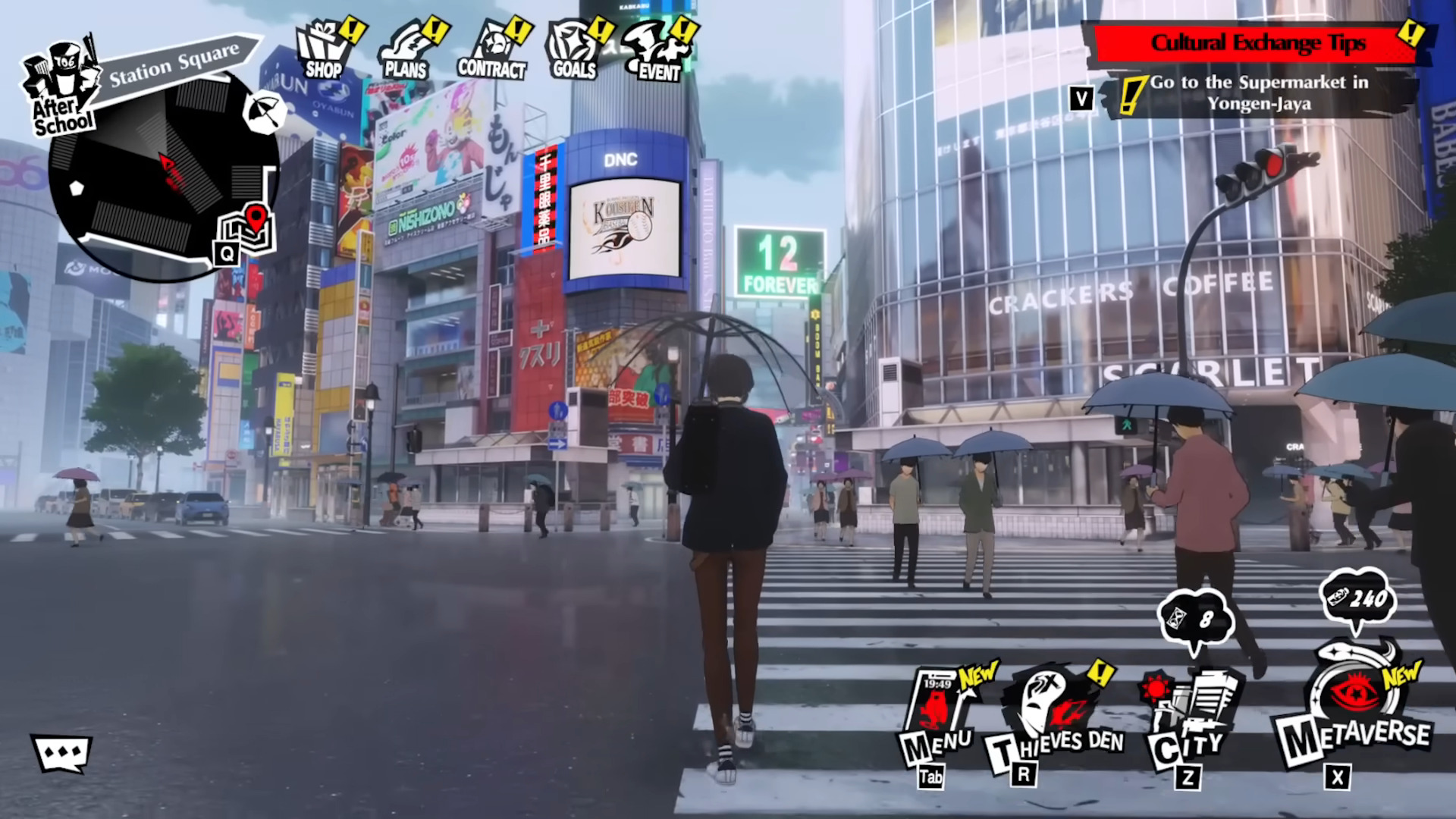 Use the Contract tab to summon more Idols (Image via SEGA)