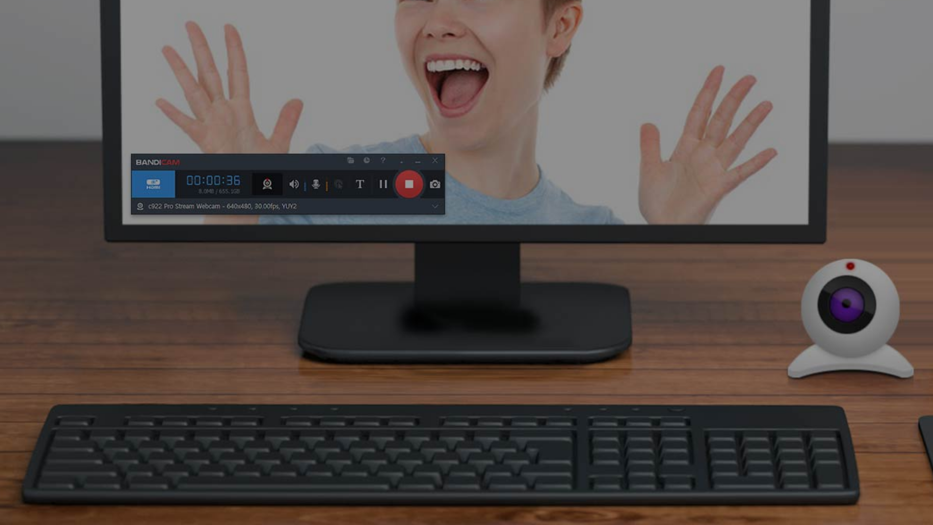 Bandicam offers a simple experience if you need a simple screen recording tool (Image via Bandicam)