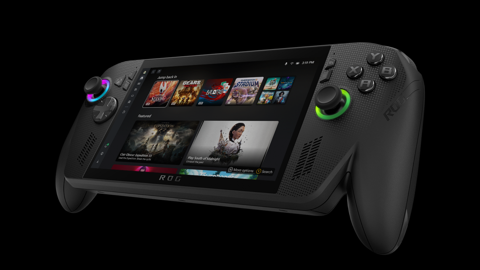 New Microsoft Xbox ROG Ally feature Z2 Series chips (Image via Microsoft)