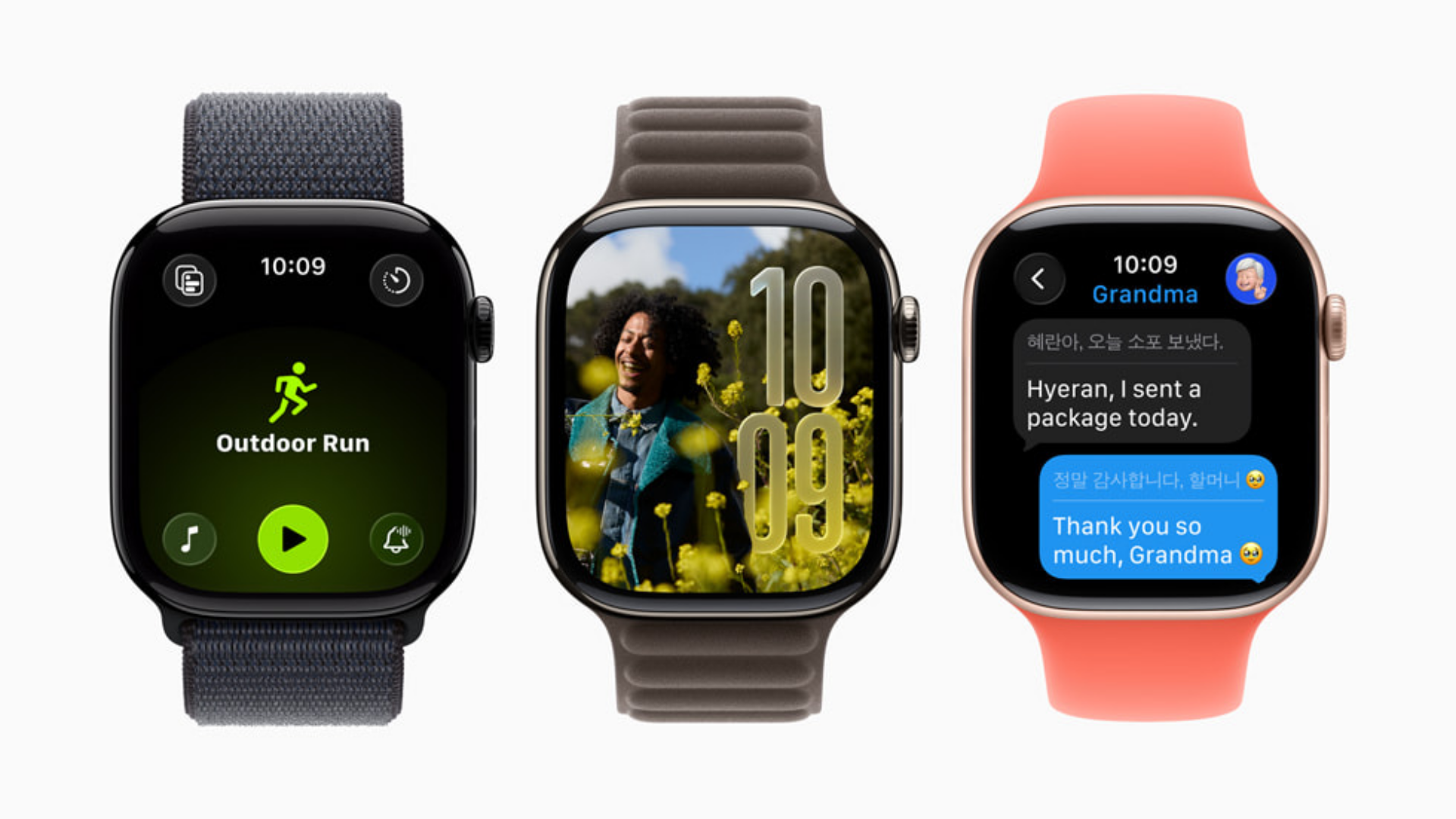 Apple has introduced a new Workout Buddy app with the newest watchOS (Image via Apple)