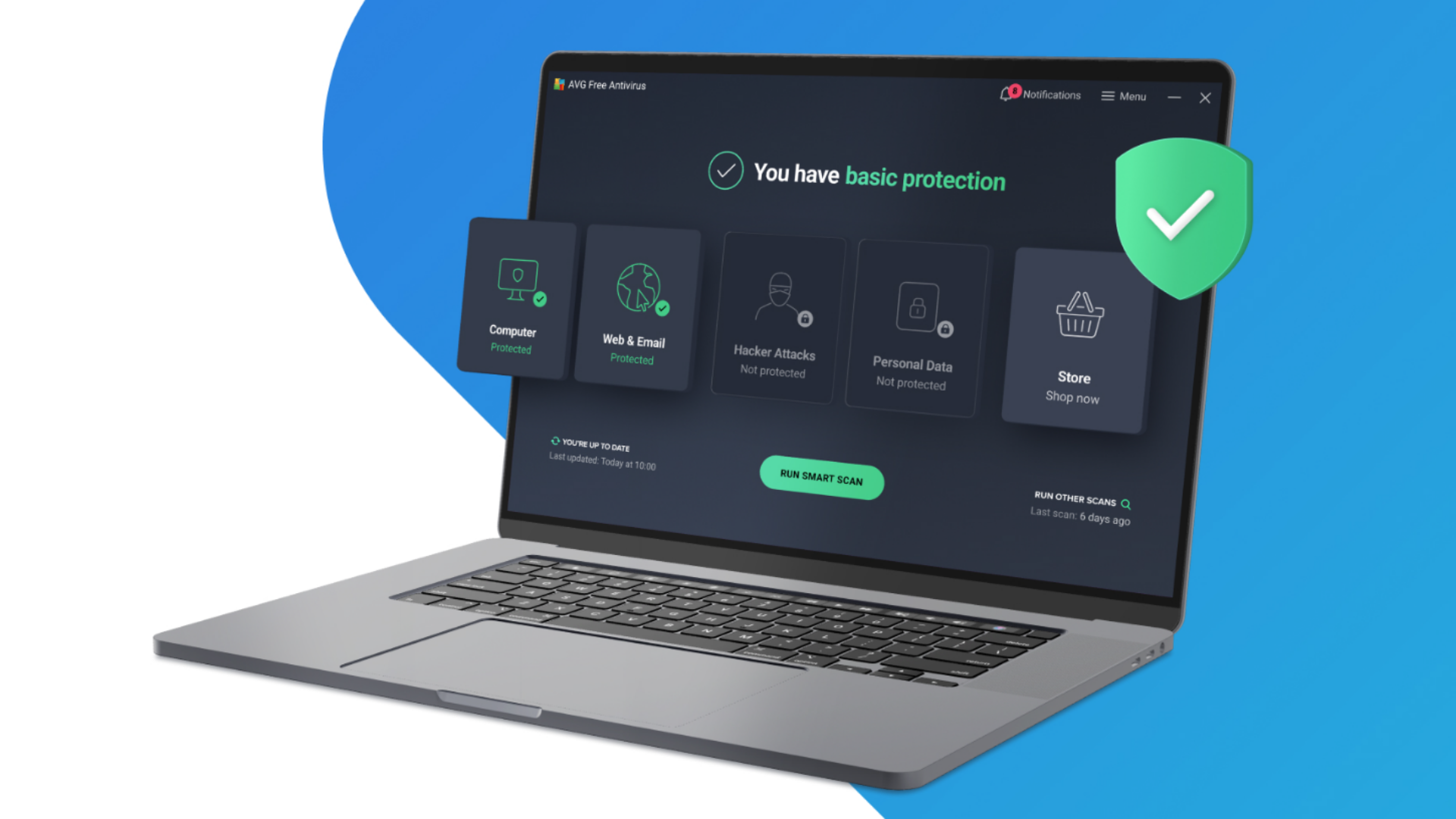 Every PC needs a reliable antivirus to protect against modern threats (Image via AVG)