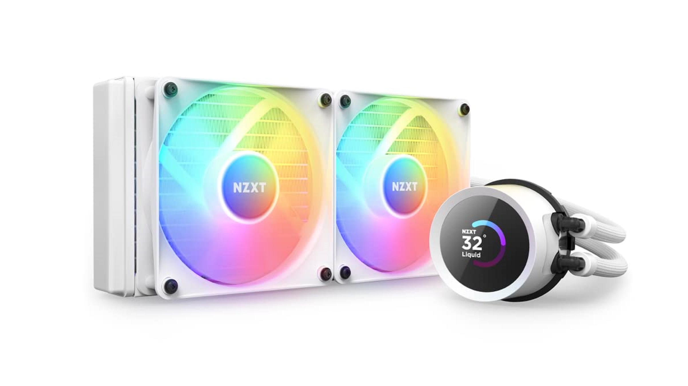Picture of NZXT Kraken 240 RGB AIO in white
