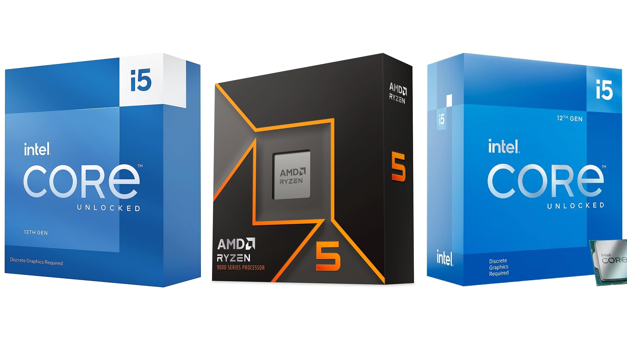 Picture of the Top 3 Budget CPUs