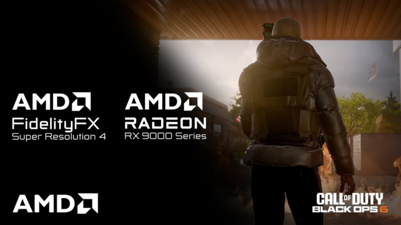 AMD FSR 4 is supported on RX 9000 Series graphics cards exclusively (Image via AMD)