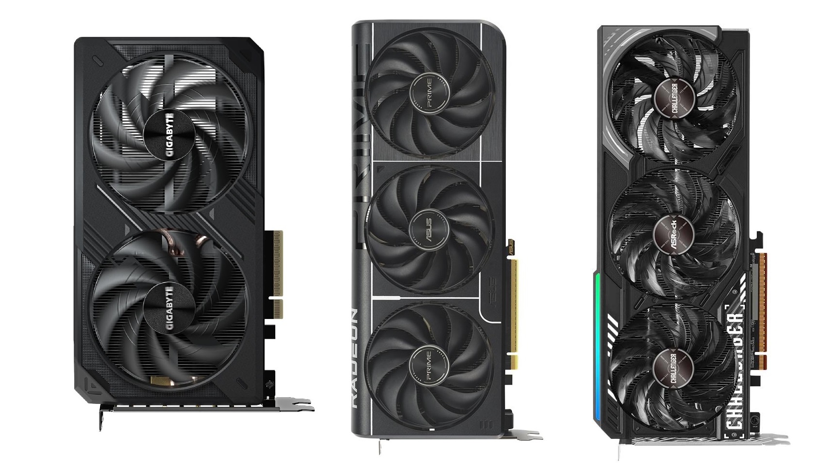 Picture of Three Budget GPUs