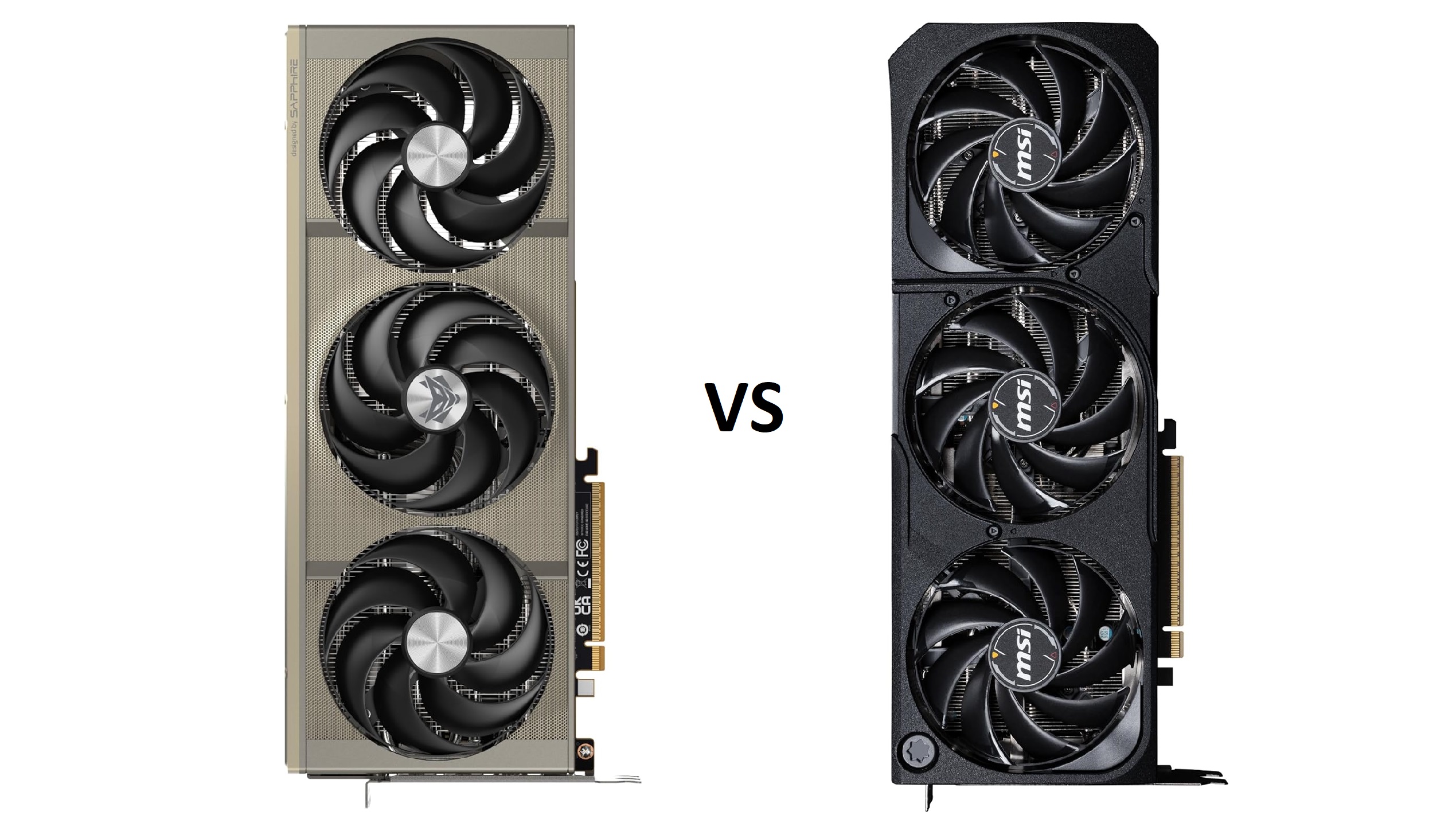 Picture of Radeon RX 9070 XT vs RTX 5070 Ti