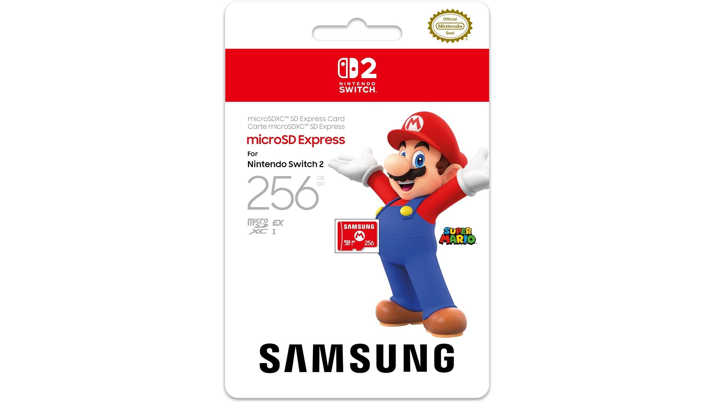Samsung 256GB microSD Card