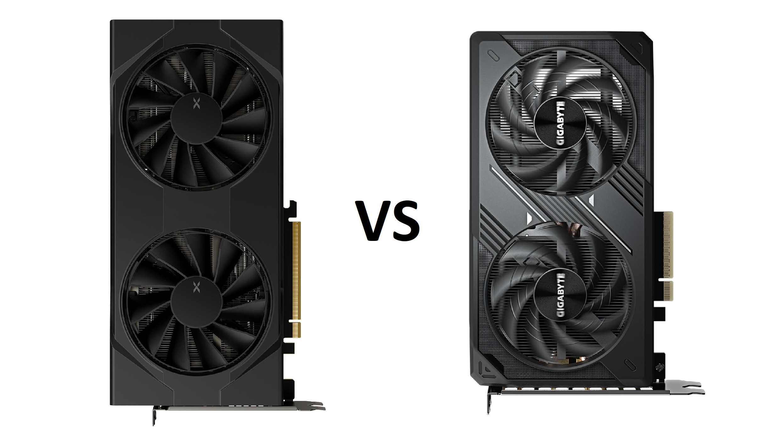 XFX Radeon RX 9060 XT vs Gigabyte RTX 5060