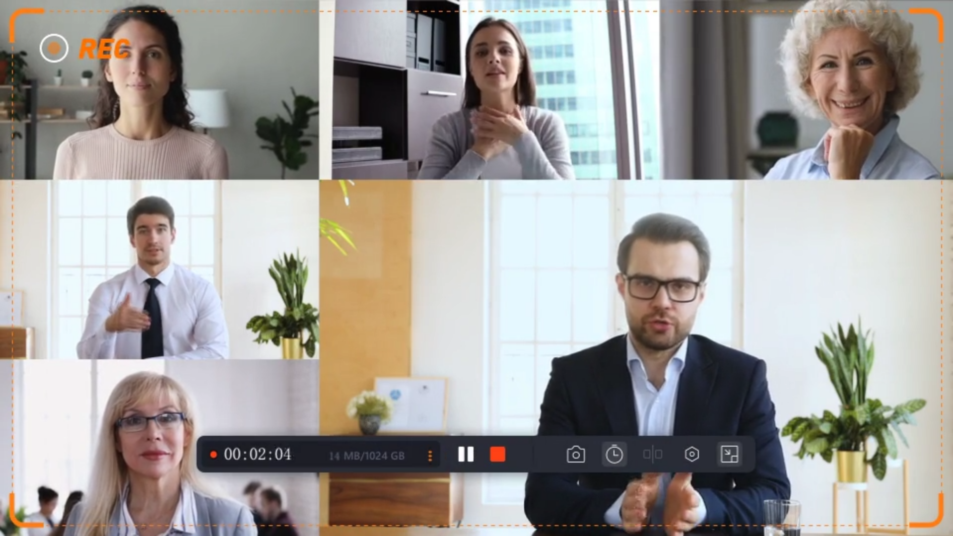 It is a well-rounded screen recording tool that is also easy to use (Image via EaseUS)
