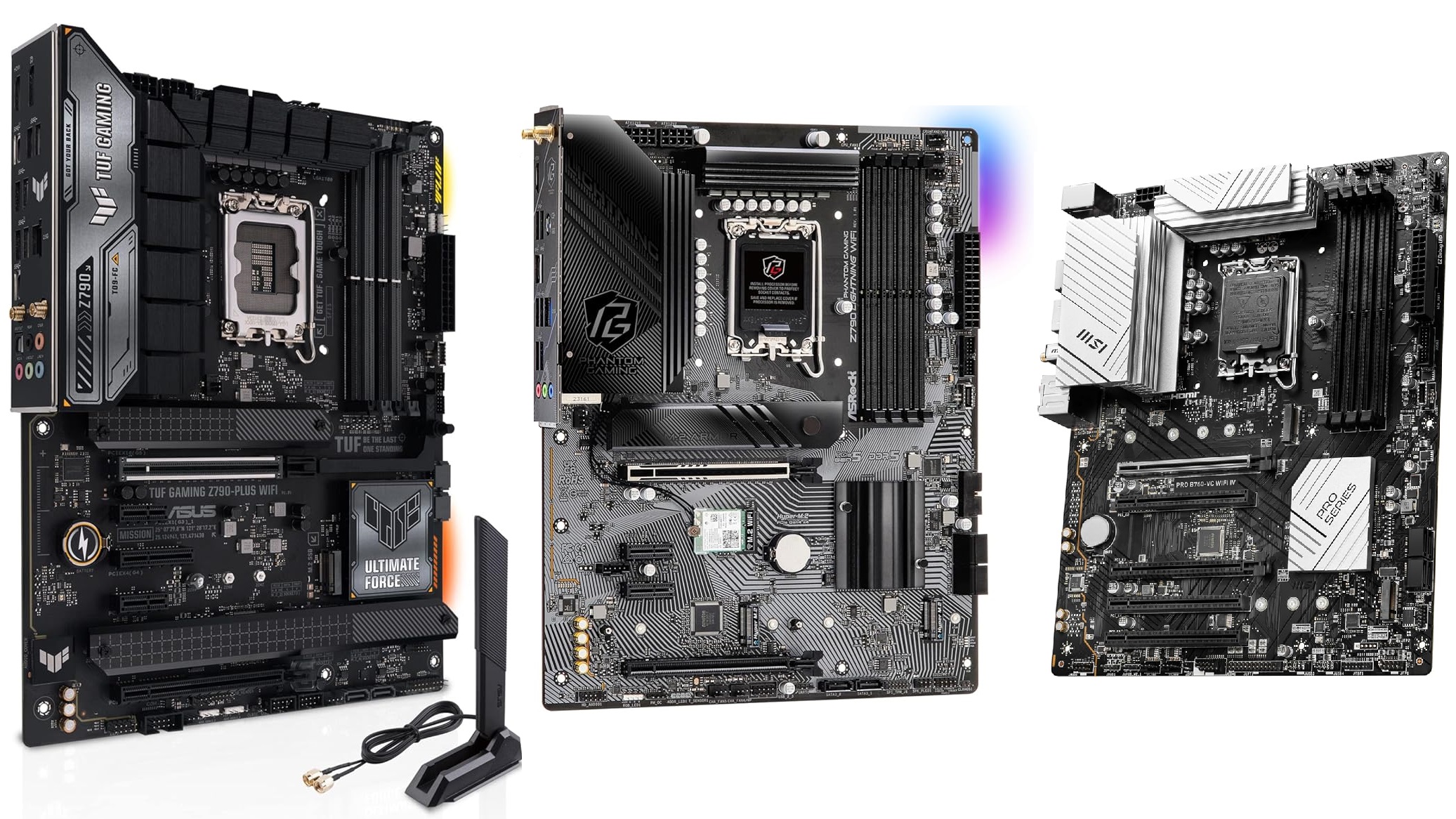 Picture of 5 Best motherboards for Intel 12th, 13th, and 14th Gen CPUs