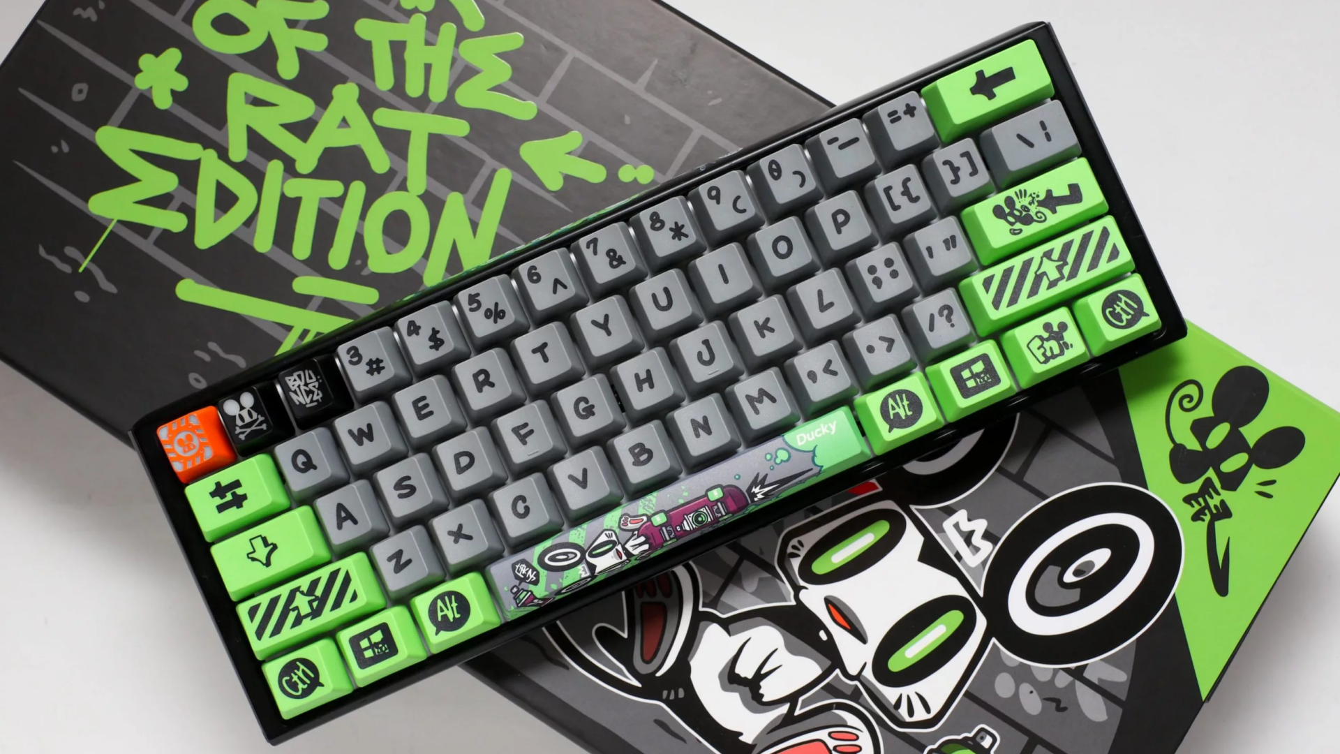 An image of Ducky Year of the Rat mechanical keyboard