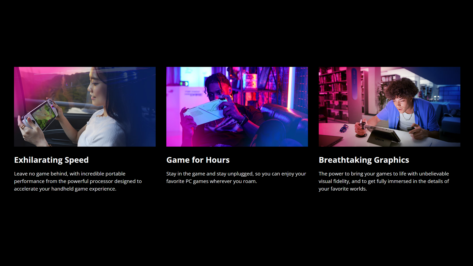 AMD Ryzen Z2 Series features (Image via AMD)