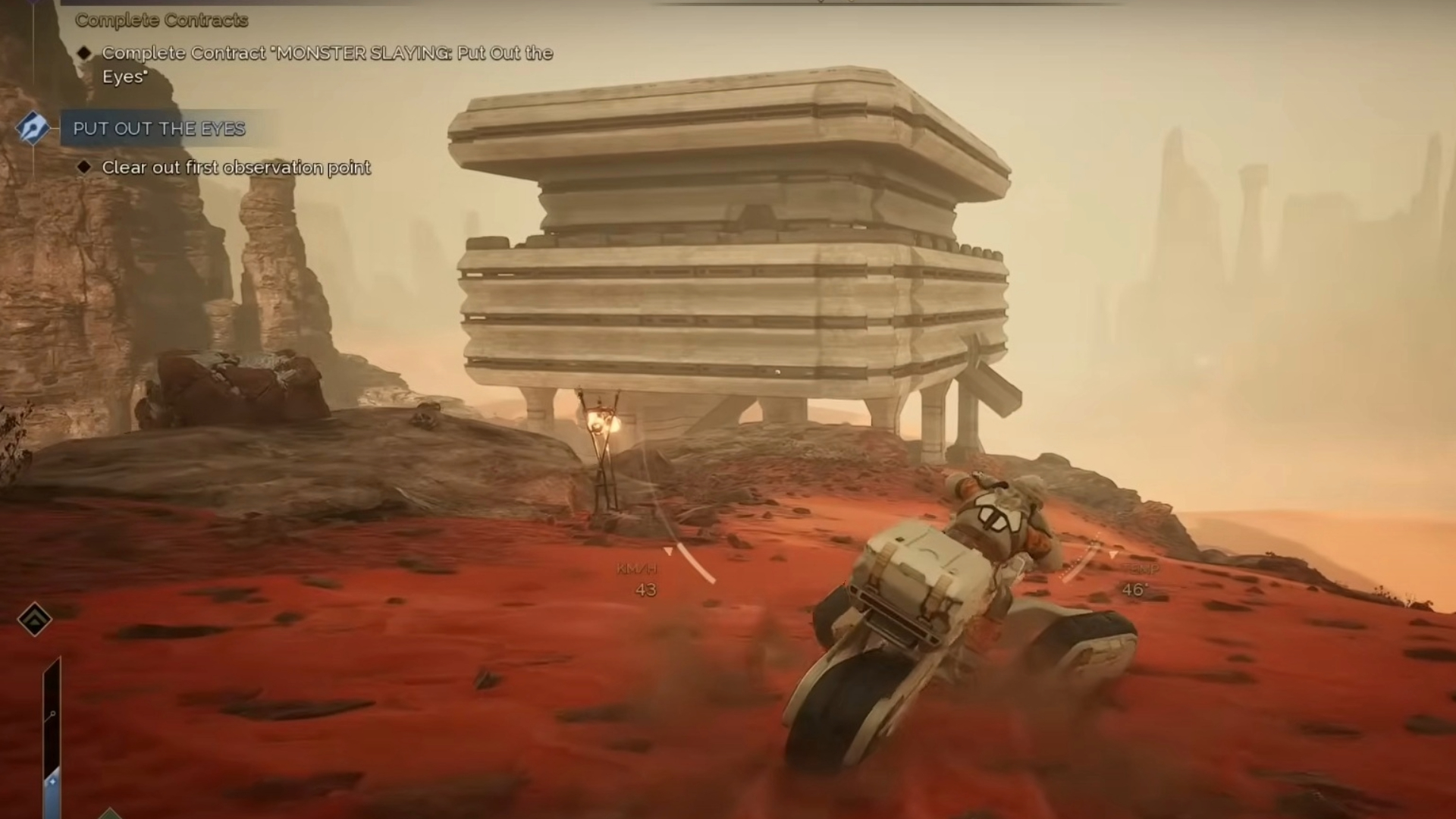 A base built by the player