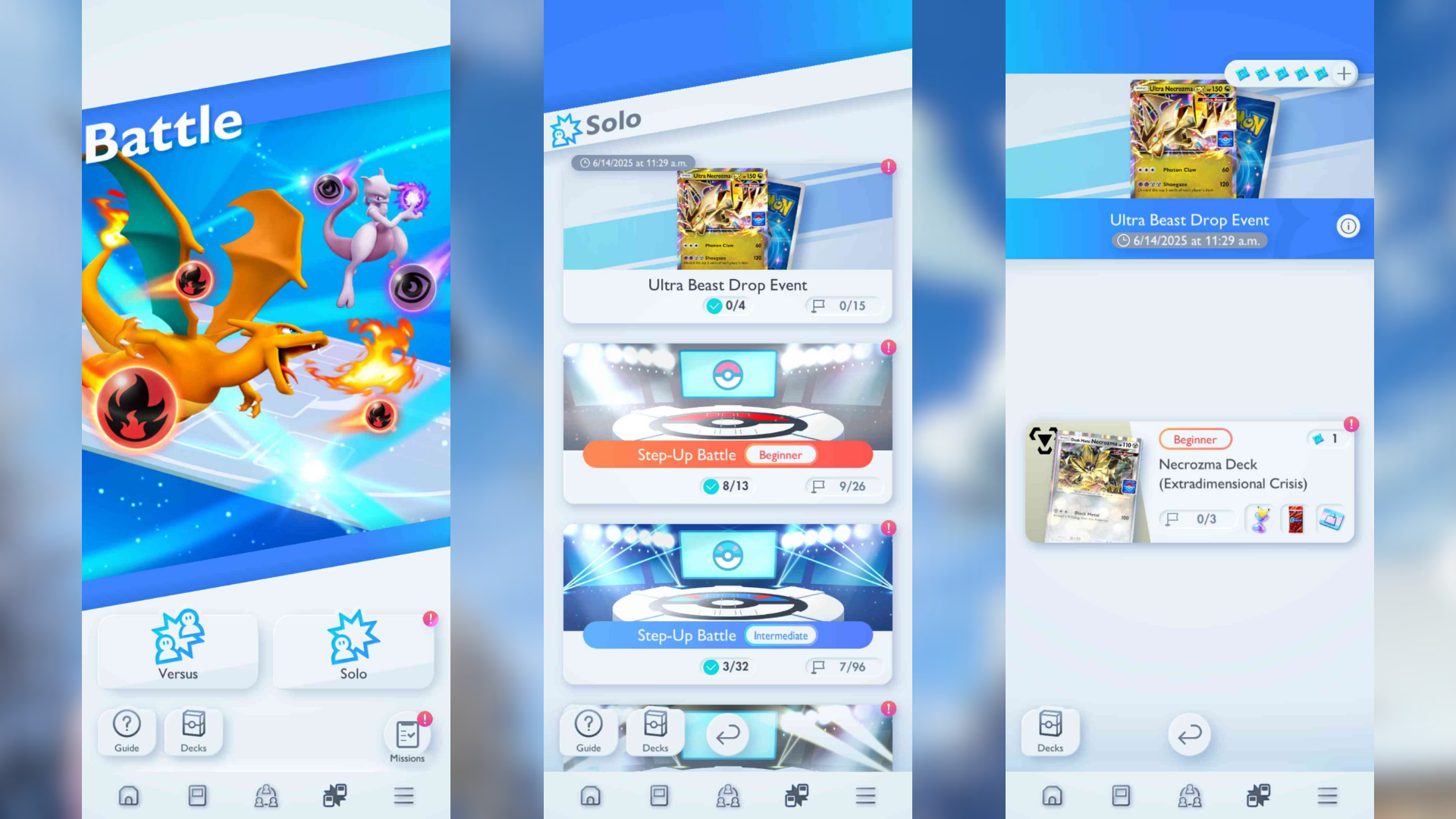 A new set of solo battles (Image via The Pokemon Company)