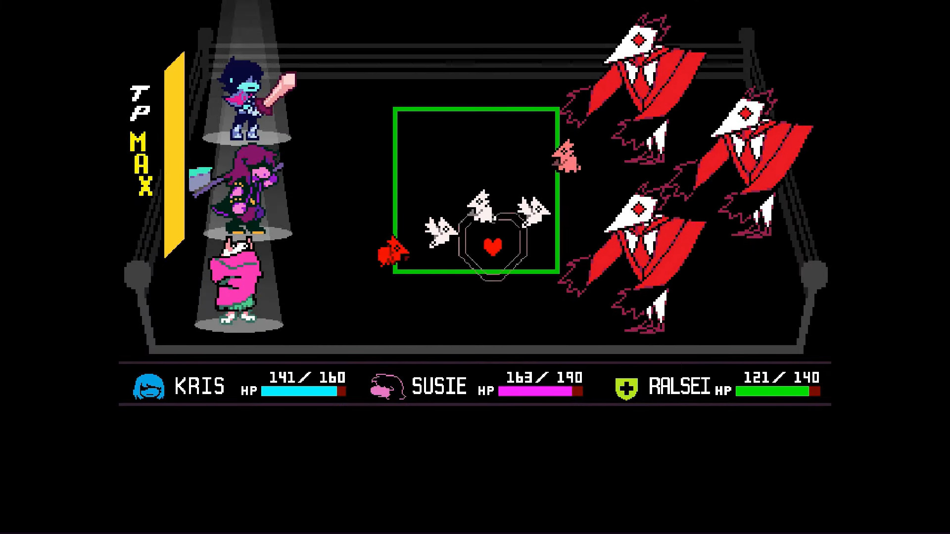 Grazing attacks gives you increased TP (Image via Toby Fox | @RoboVenom55/YouTube)