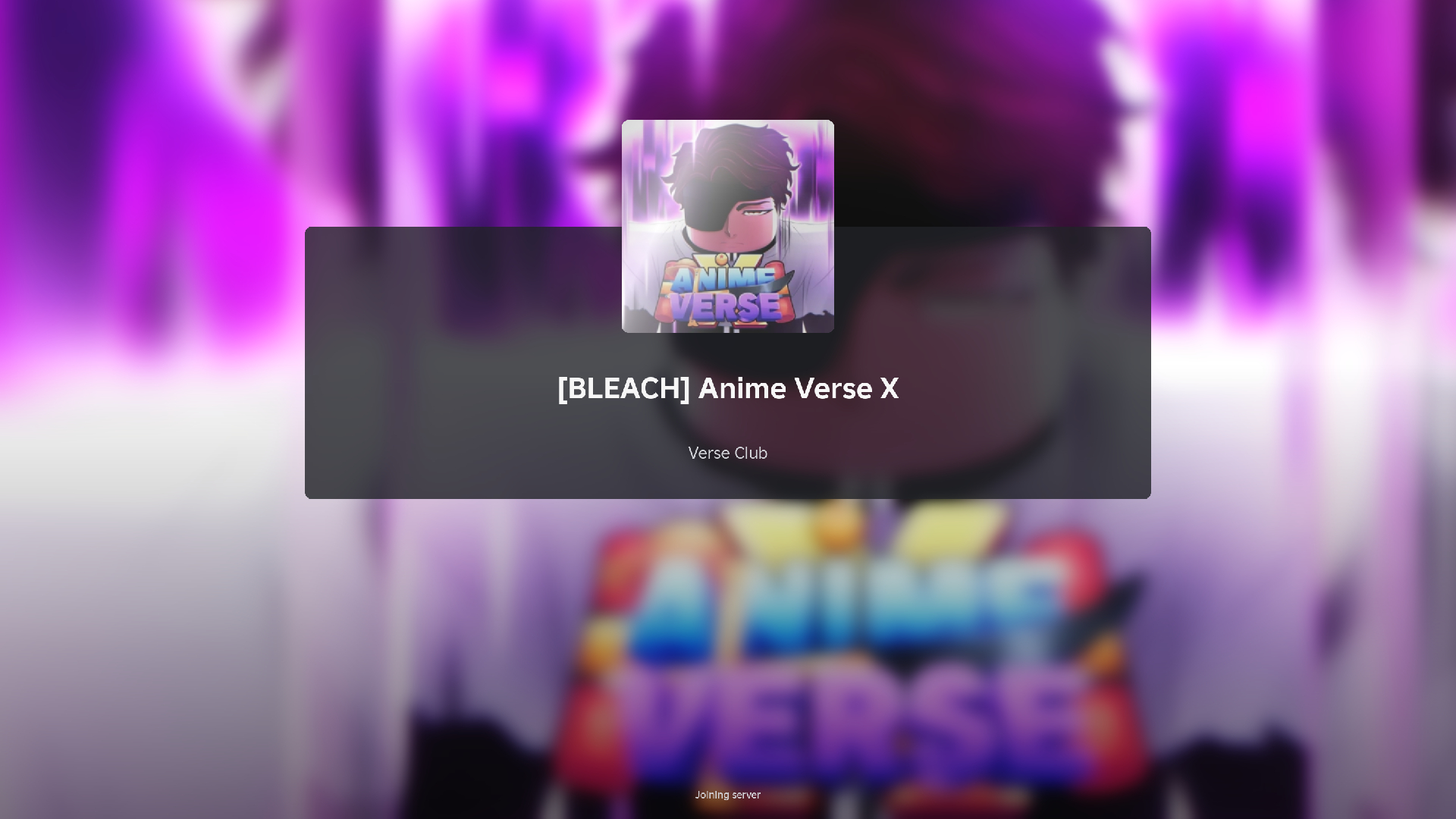 Anime Verse X Codes (Image via Roblox)